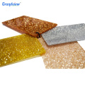 3mm thickness glitter reflective perspex sparkle plastic sheet